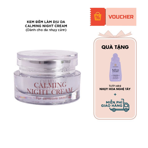 Kem dưỡng da ban đêm đêm làm dịu da Laura Sunshine Nhật Kim Anh Calming