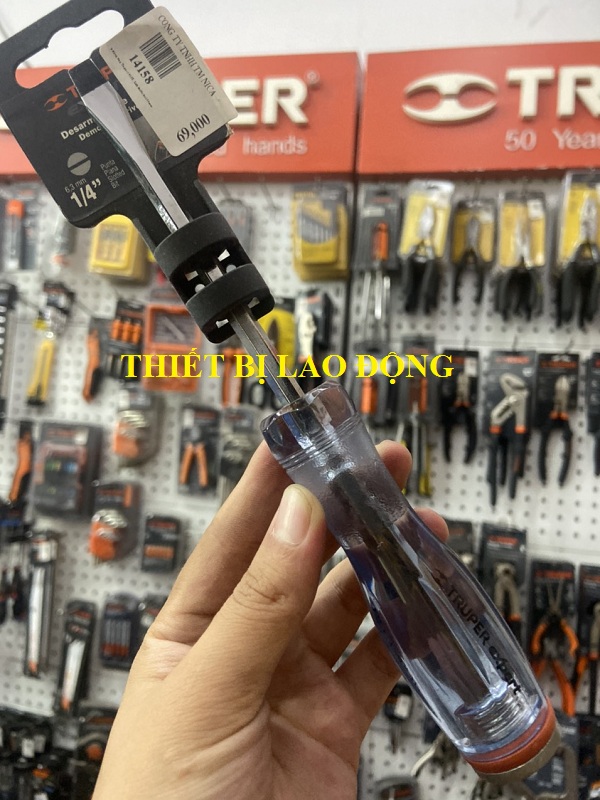 Vít đóng dẹp 8 x 200mm cán trong truper - 14164