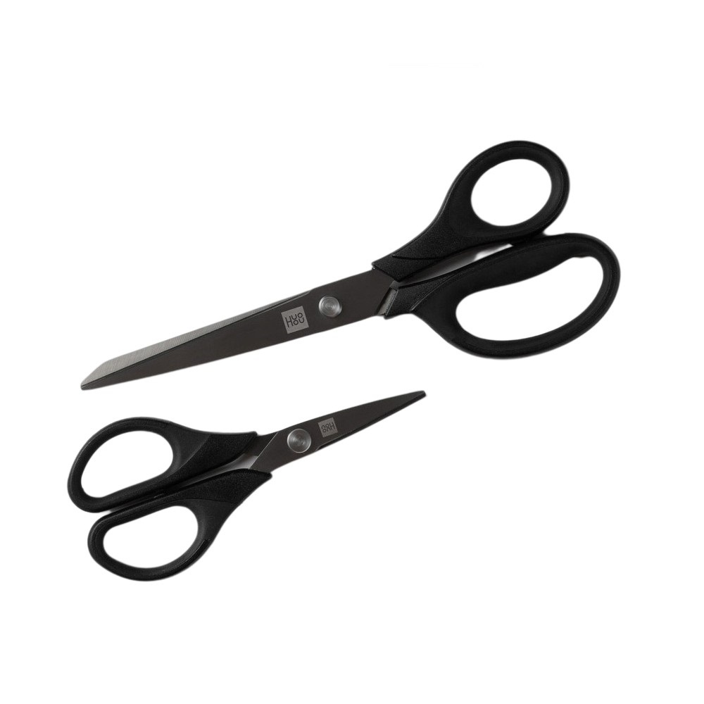Bộ 2 kéo titanium cao cấp Huohou Youpin Siêu sắc bén độ bền cao - hàng chính hãng