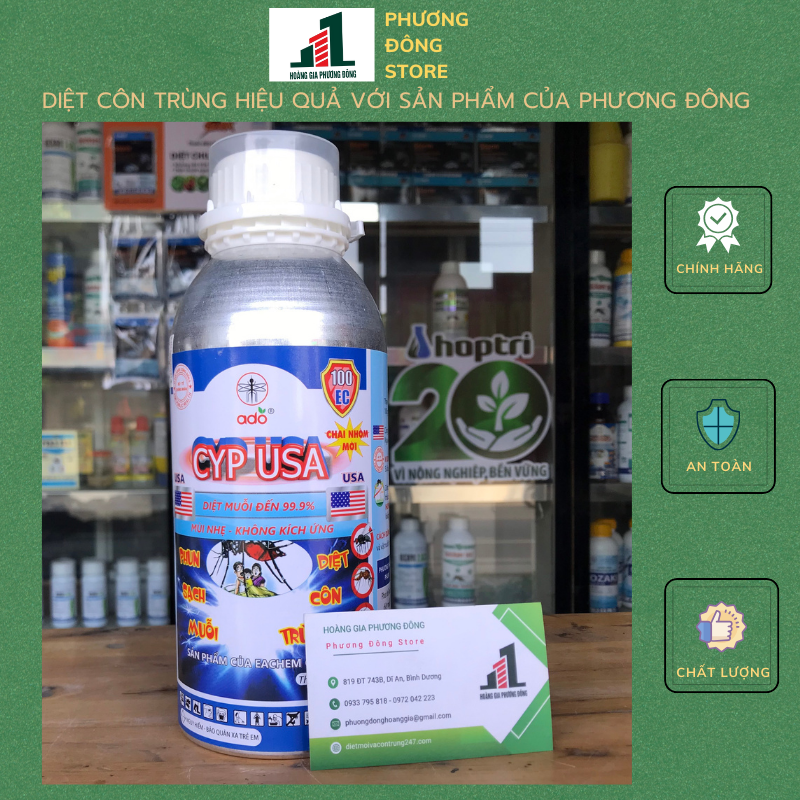 Thuốc diệt muỗi giá rẻ cyp usa 100ec