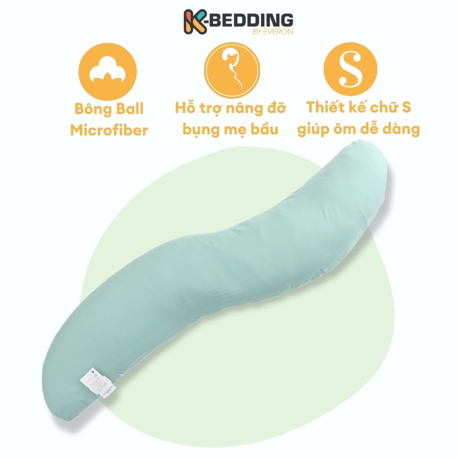 Gối ôm hình chữ s k-bedding by everon kmp