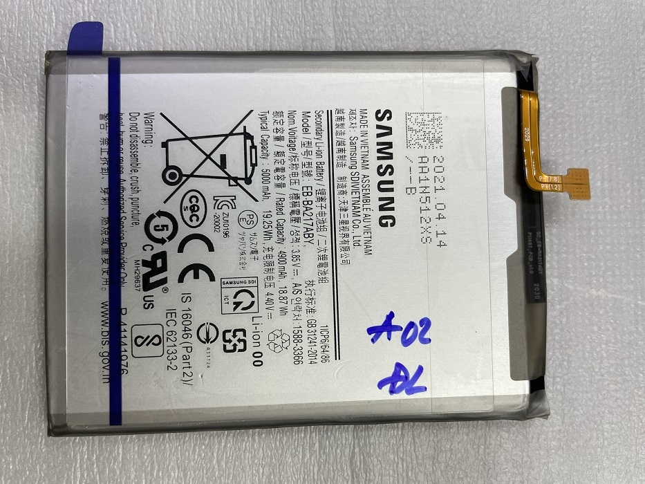 Pin điện thoại samsung a02 eb-ba217bay