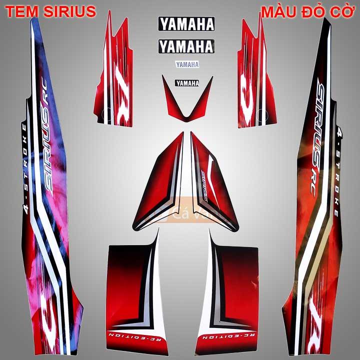 [HCM]Tem xe máy Yamaha Sirius LOẠI ZIN TEM XỊN - MÀU ĐEN 2006