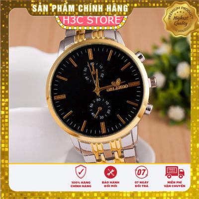 [ Hot Sale] [ Sản phẩm được Shop trợ giá ] Đồng hồ nam ORLANDO dây thép sang trọng không gỉ + TẶNG GIÁ ĐỠ ĐIỆN THOẠI HÍT CHÂN KHÔNG 25K H3C STORE H3C Store