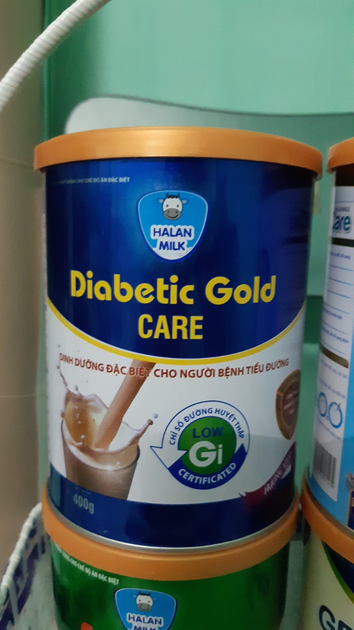 Sữa diabetic gold care 900g - dinh dưỡng đặc biệt cho người bệnh tiểu đường