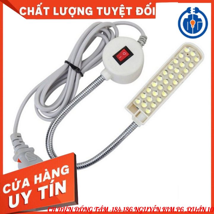 Đèn Led máy may 30 bóng đế có nam châm..