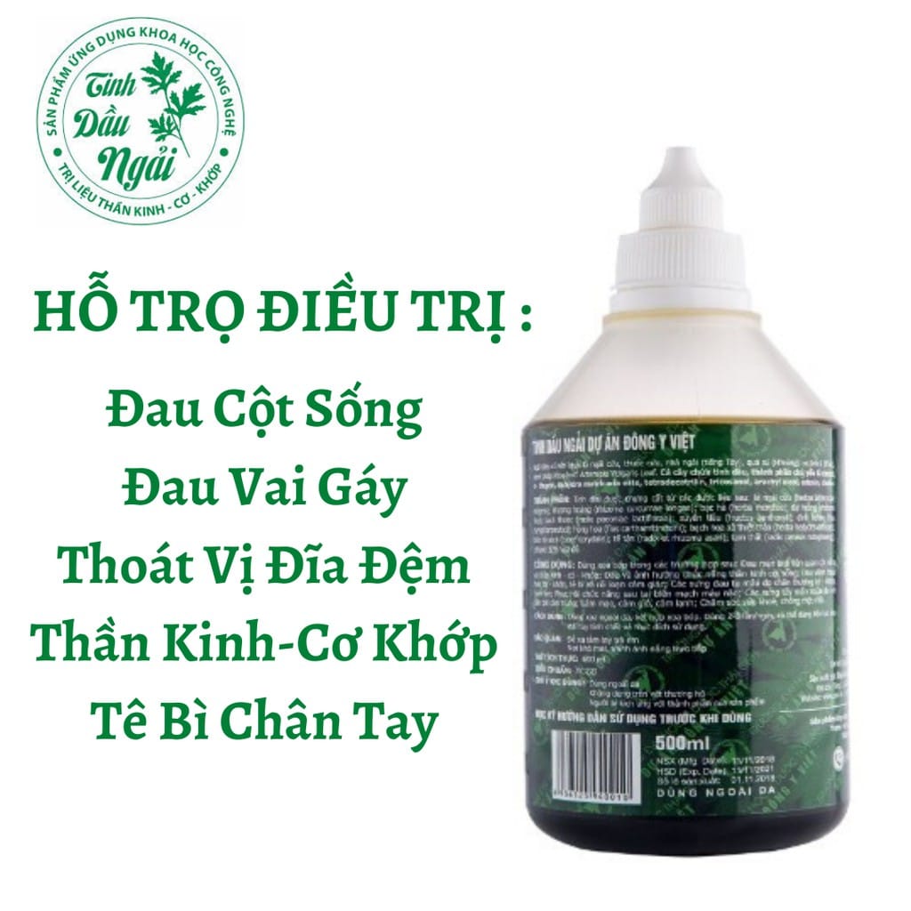 Tinh dầu ngai cuu 500ml
