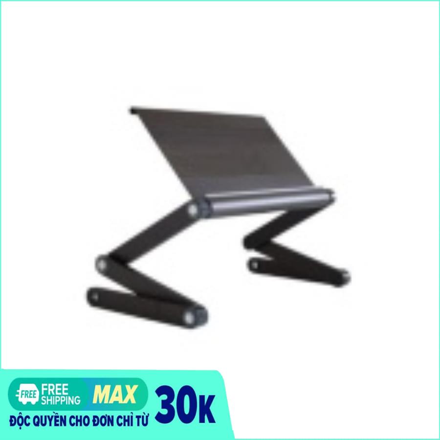 Bàn gấp để laptop tùy chỉnh 360 độ T6 (Đen)
