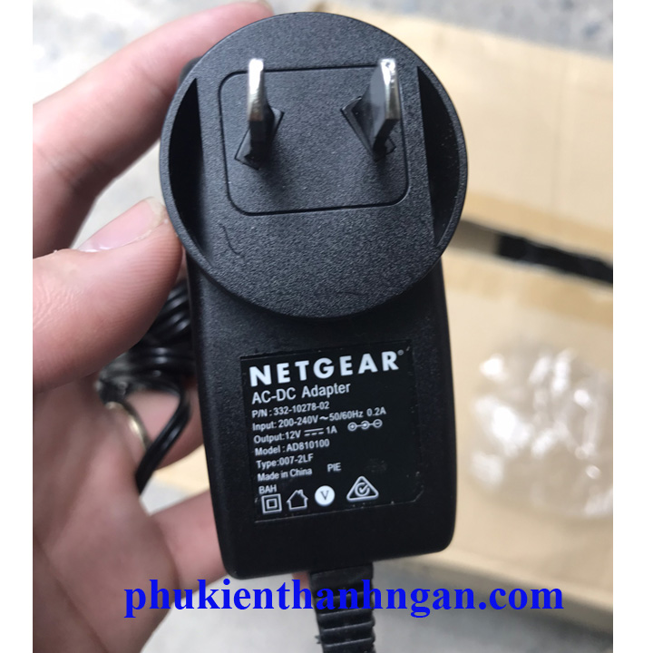 Nguồn điện tử netgear cao cấp 12v1a - nguồn 12v1a chính hãng - adapter netgear