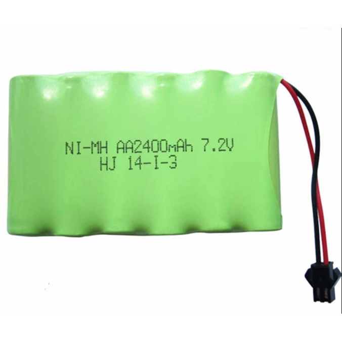 Pin Dành Cho Ô tô Điều Khiển Từ Xa 7.2v 2400mAh Siêu Lâu