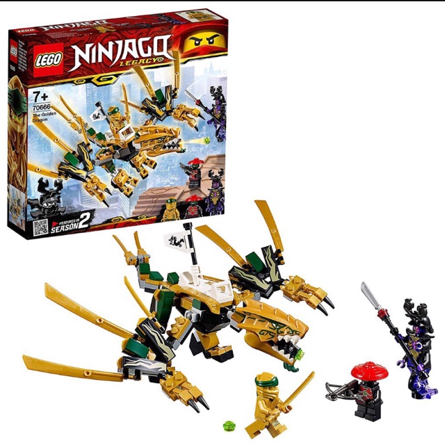 Đồ chơi lắp ráp lego rồng vàng 70666 vnkkl