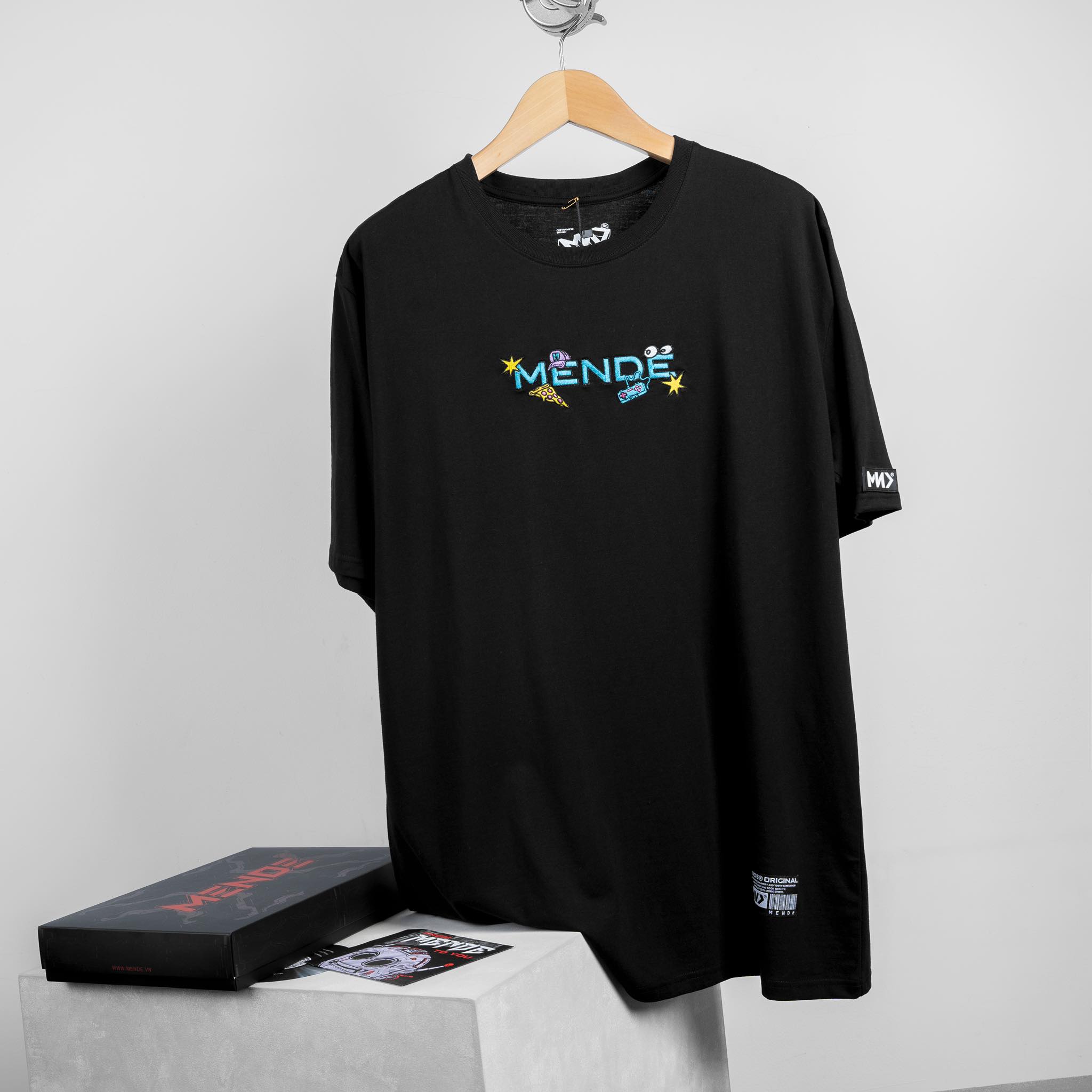 Mende - mini printed tee - áo thun tay ngắn nam