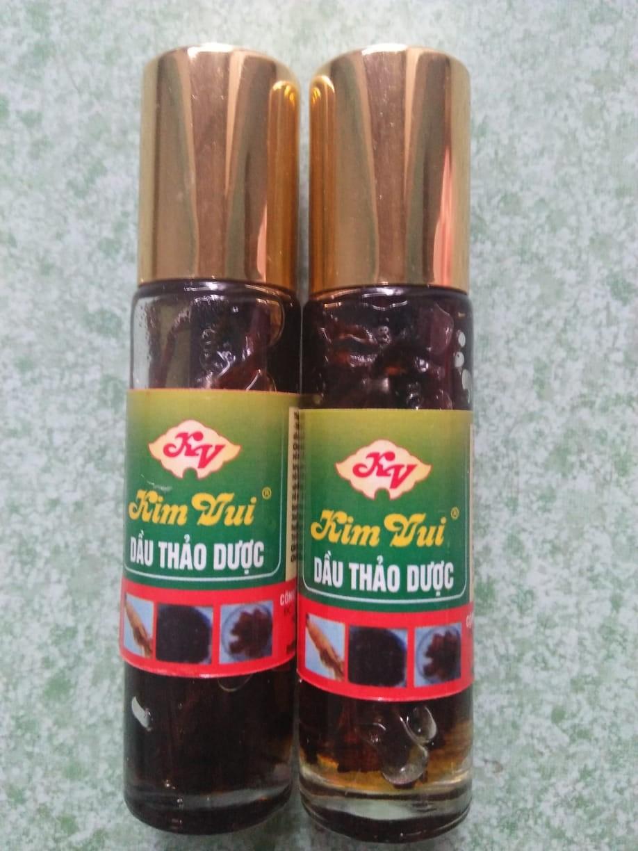 Dầu thảo dược hiệu kim vui