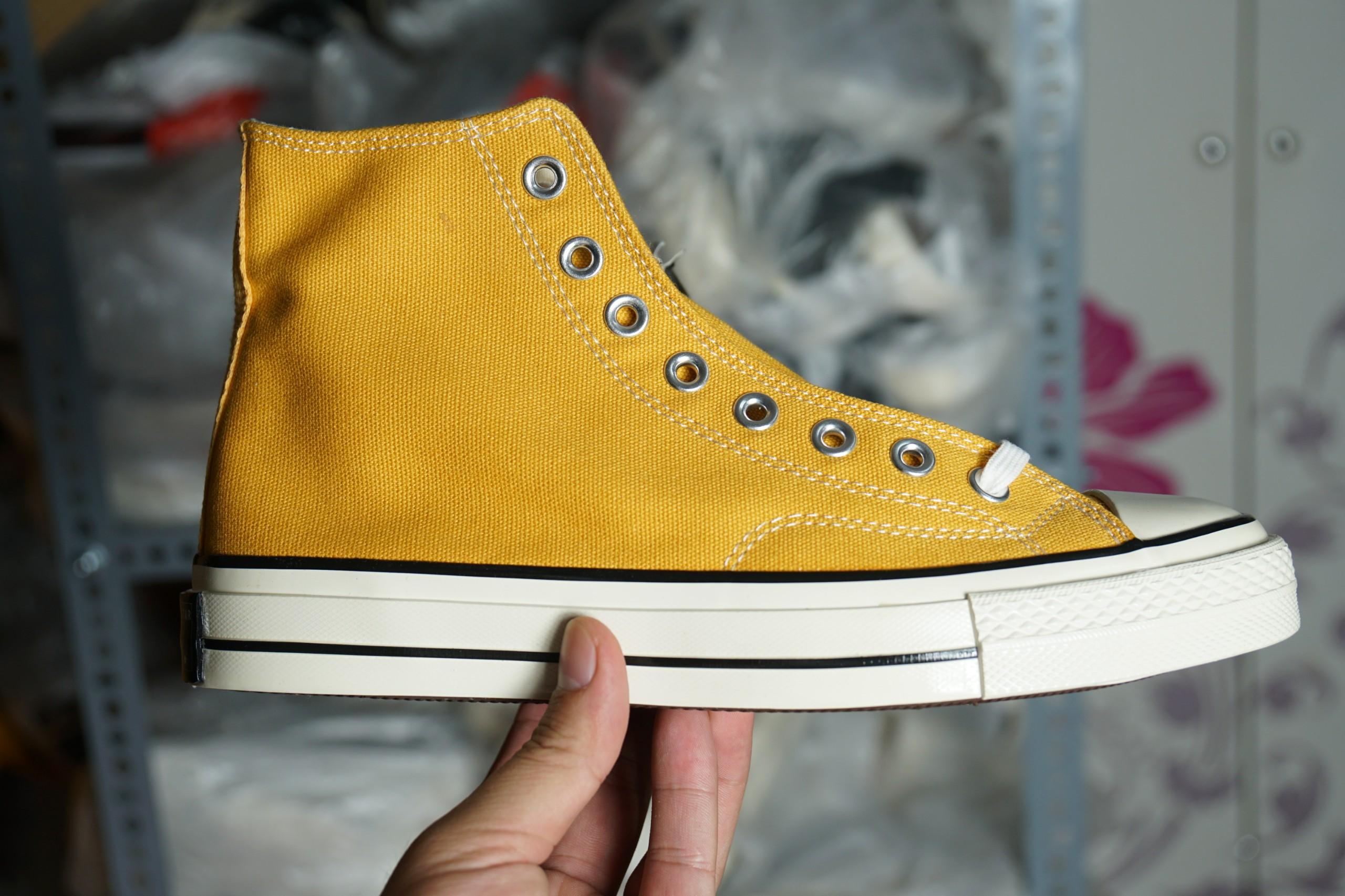 Giày Thể Thao Converse 1970s Vàng Cố Cao - Hàng 1:1- Size Nam & Nữ