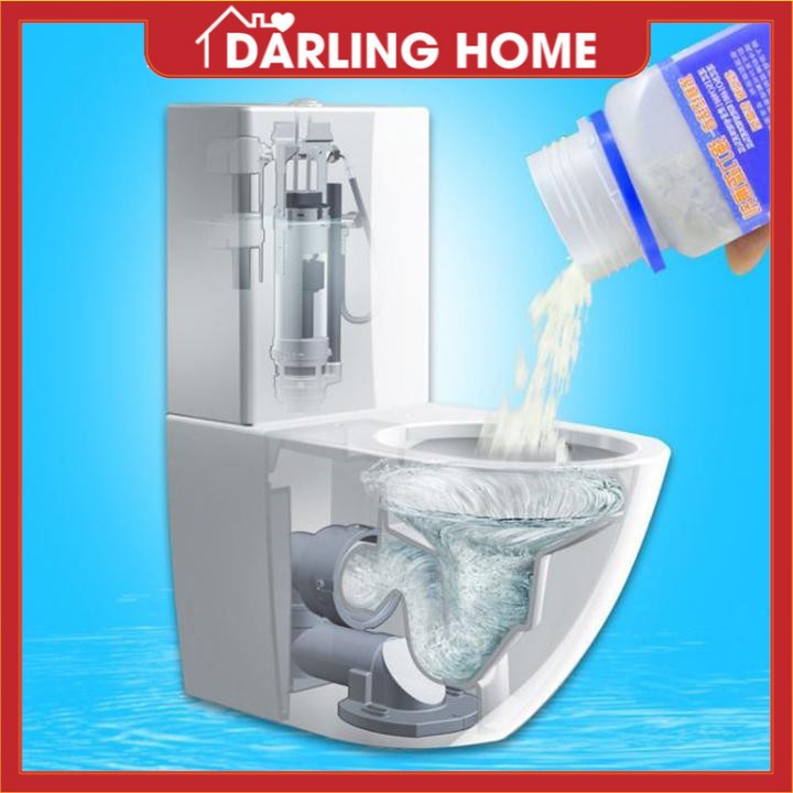 Bột Thông Bồn Cầu Thông Cống Nghẹt Tiện Lợi