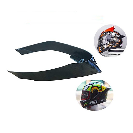 Đuôi gió gắn mũ bảo hiểm fullface - siêu đẹp