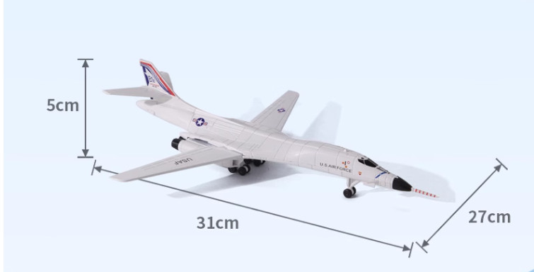[HCM]Mô hình Máy bay ném bom B-1b Test Progam 1:144