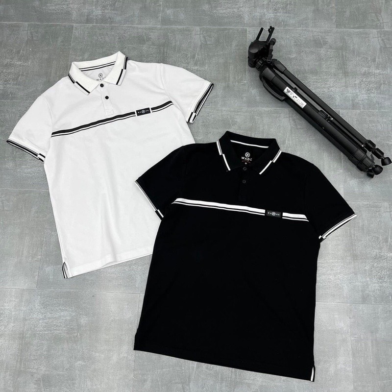 Áo thun nam có cổ polo wade lining .áo dáng polo vải thun co giãn 4 chiều thấm hút mồ hôi.
