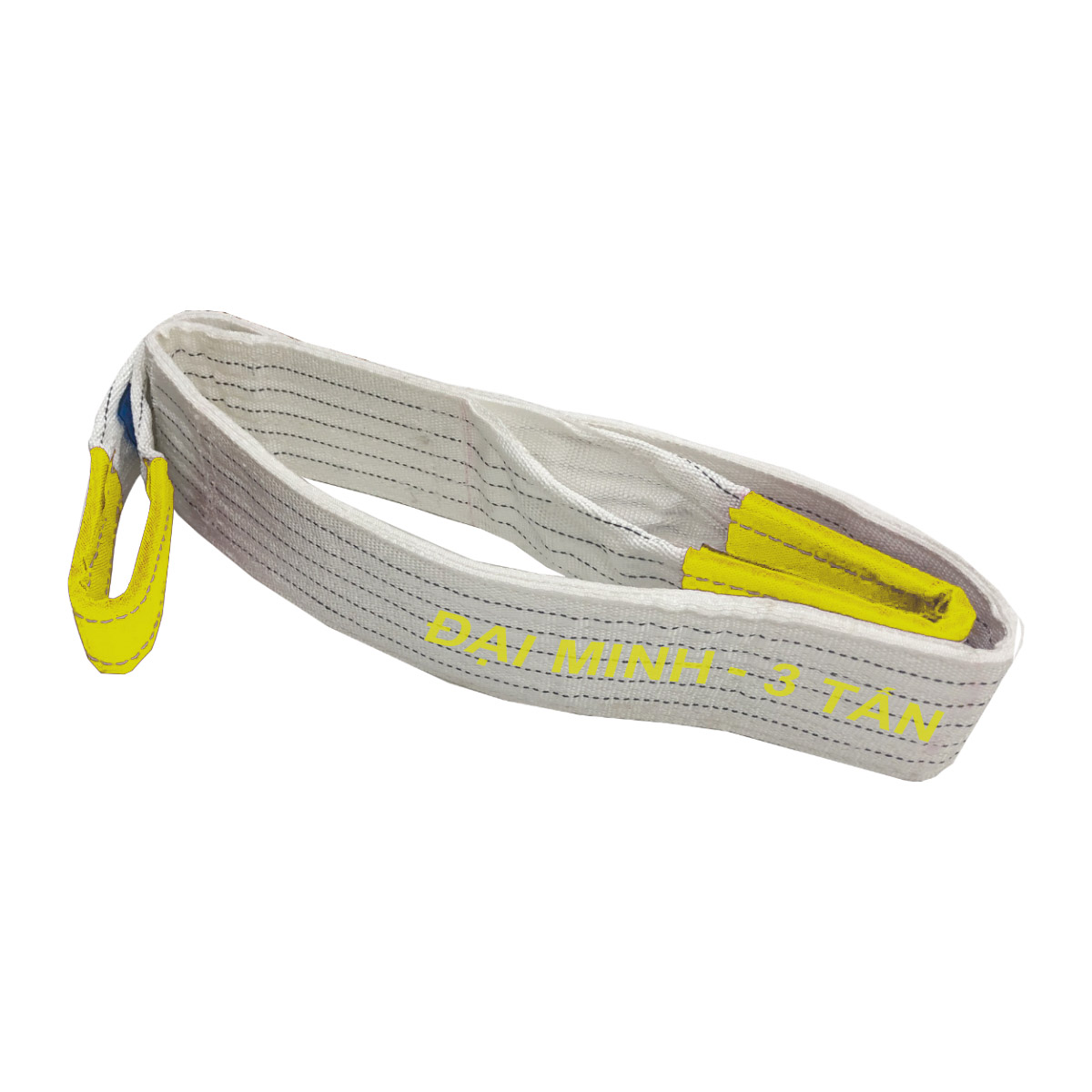Dây cáp vải cẩu hàng. Tải trọng 3 Tấn. Bản 75mm
