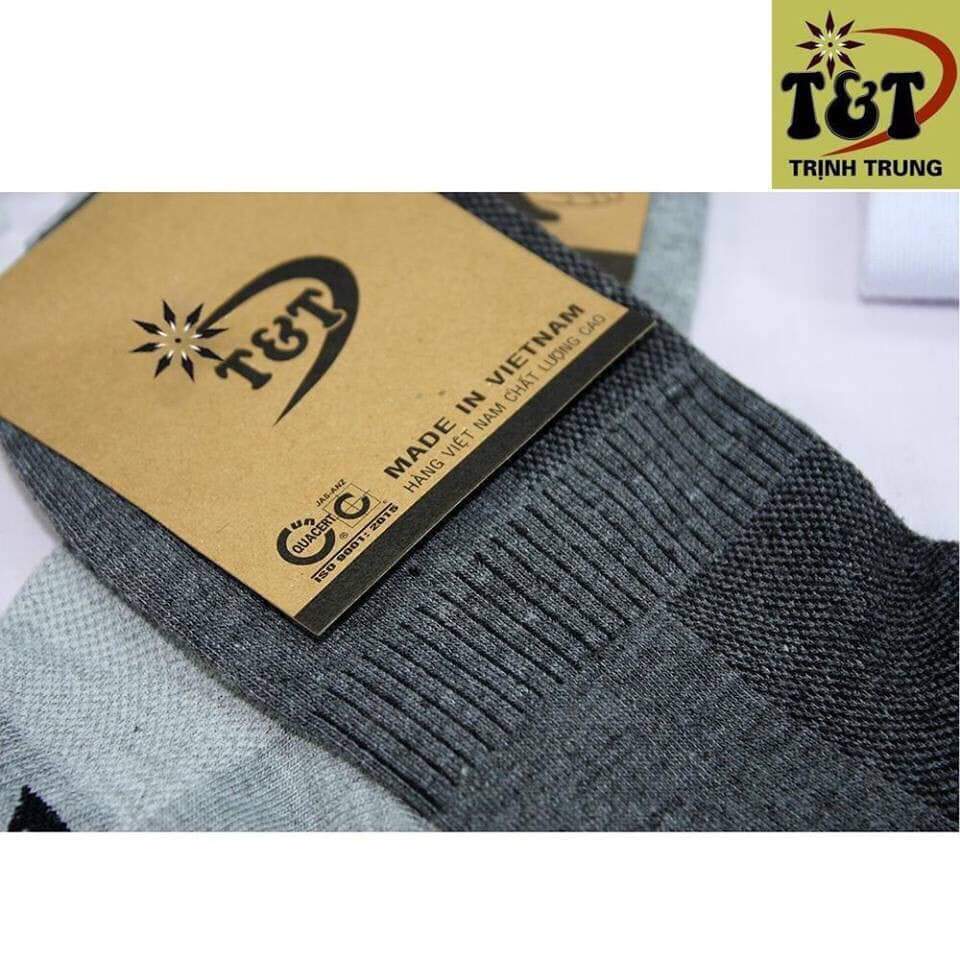 Combo 5 Đôi TẤT NAM - VỚ NAM BỀN ĐẸP - T.Hiệu T&T - Mẫu Thoáng Khí Khử Mùi Hôi Siêu Bền tại
