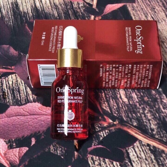 Serum ONE SPRING lựu đỏ dưỡng trắng da, dưỡng da chống lão hoá - SHDH024