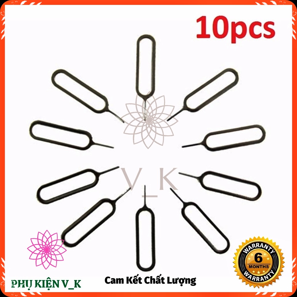 Que chọc sim thép không rỉ
