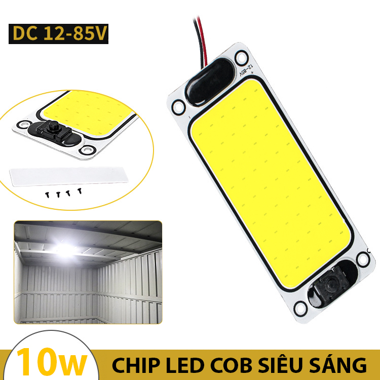 Đèn thùng xe tải, đèn trần xe COB siêu sáng 12-85V