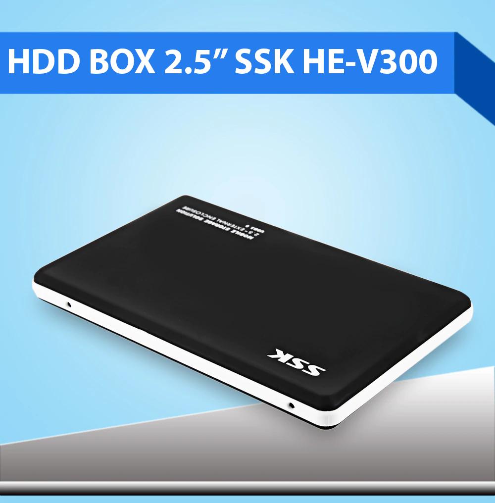 Hộp đựng ổ cứng hdd box ssk he-v300 chuẩn usb 3.0 2.5inch