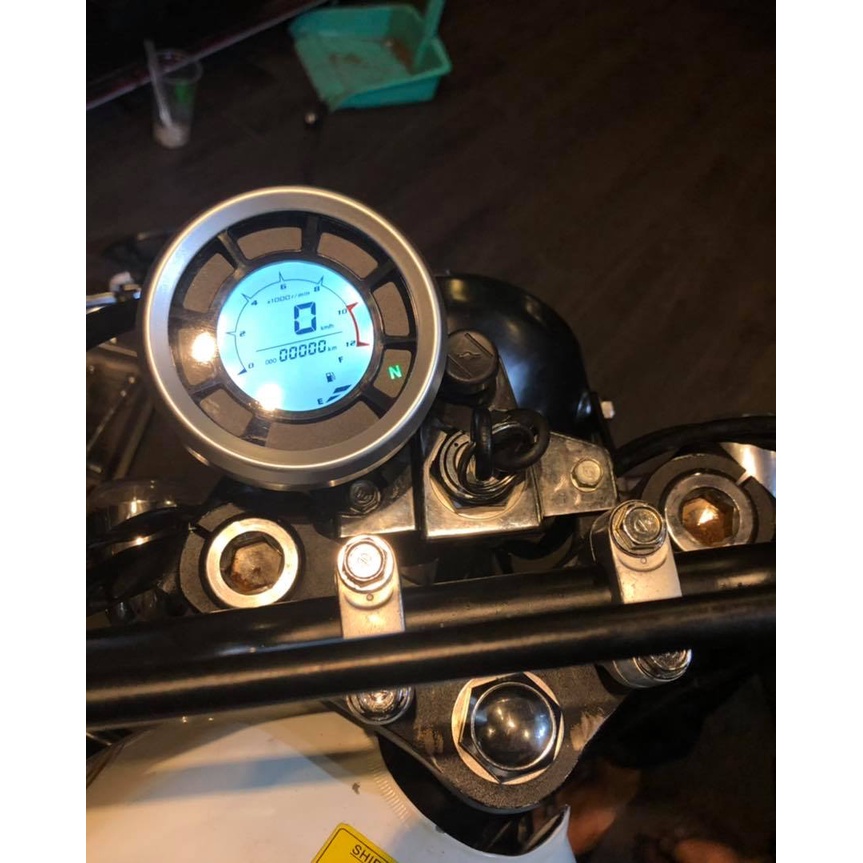Đồng hồ ducati scrambler - full chức năng, phụ tùng đồ chơi moto classic 90 motocycle shop