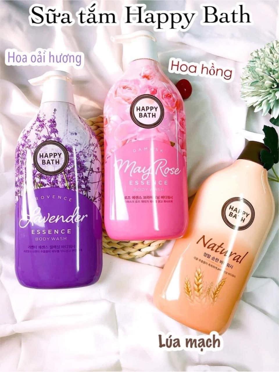 Sữa tắm Happy Bath Hàn Quốc 900ml