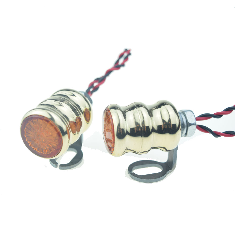 YYMotorcycle Mini ss Turn Light Custom Cafe Racer Turn Signal LightsCL