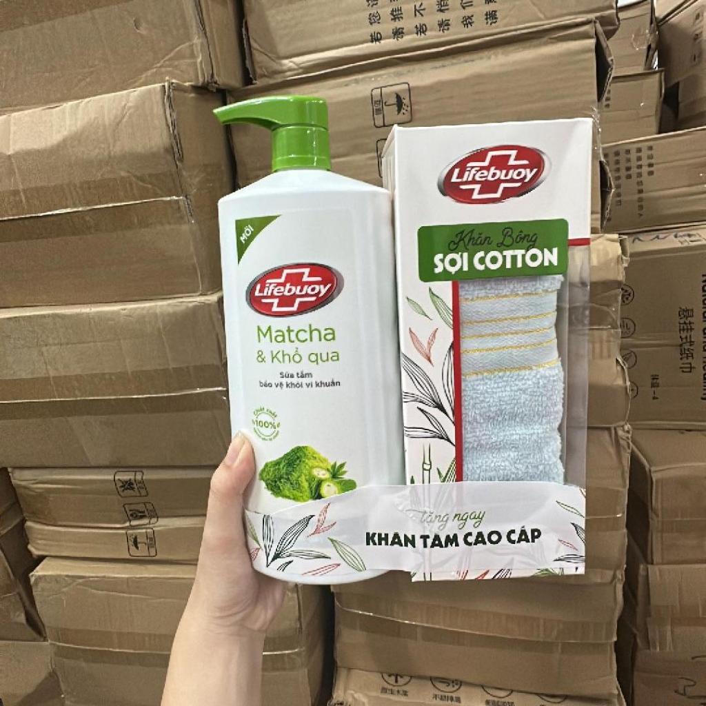 Sữa tắm lifebuoy trà xanh khổ qua 800g