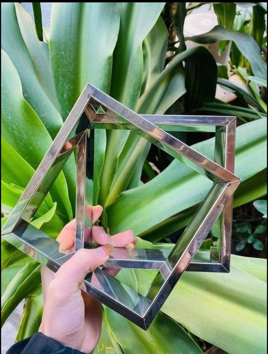 Khuôn gói bánh trưng inox kích thước 16cm-Khuôn làm bánh chưng thông minh kích thước 16cm siêu bền-Khuôn làm bánh chưng inox không gỉ-khuôn gói bánh chưng kích thước 16cm-