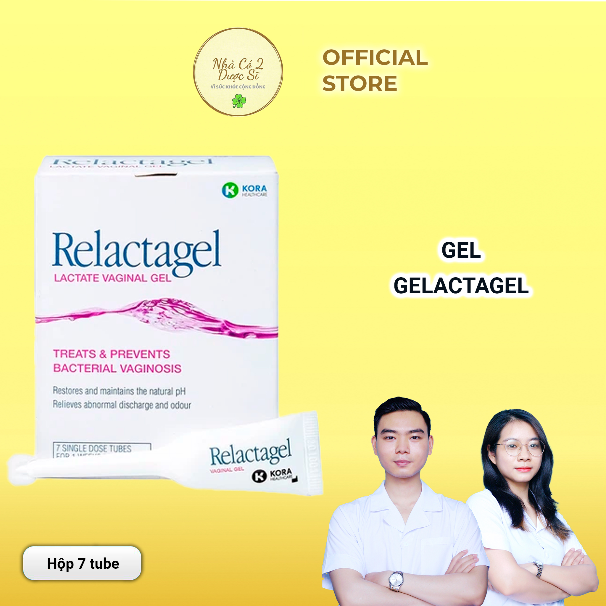   sale  Relactagel - Gel đặt phụ khoa hết viêm cân bằng Ph cho nữ giới 