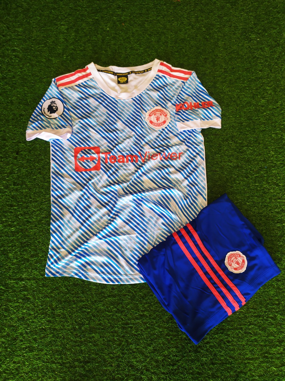 [MẪU MỚI NHẤT MÙA 21/22]BỘ QUẦN ÁO ĐÁ BANH CLB MU