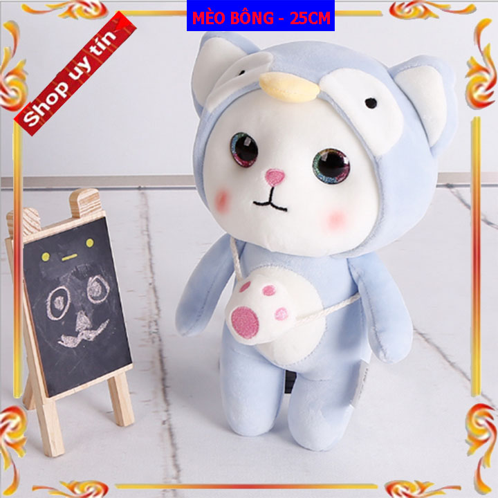 Đồ Chơi Mèo Nhồi Bông Mèo Con Dễ Thương Cao Cấp