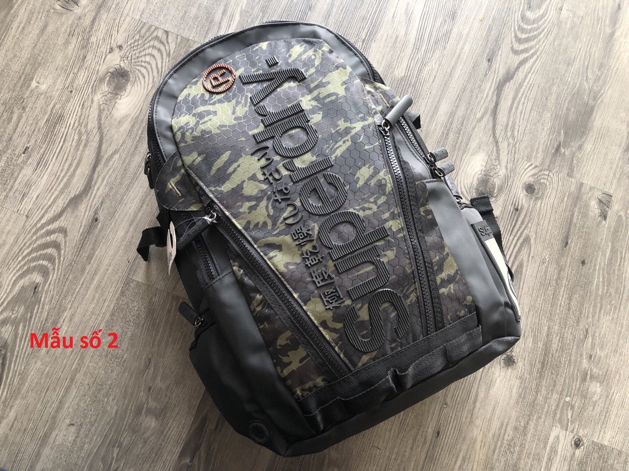 [HCM]Balo du lịch thời  trang Superdry Tarpaulin Camo