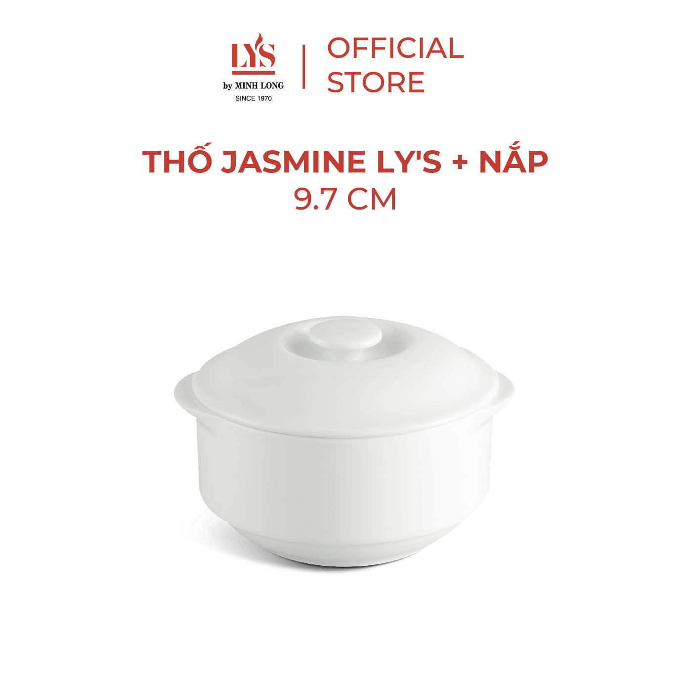 Thố chưng yến, hũ chưng yến sứ cao cấp Minh Long