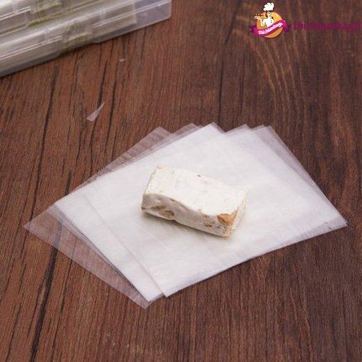 Giấy gạo gói kẹo nougat