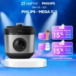 Nồi Cơm Điện Philips Dòng 3000 Series Philips HD3213/31 - Hàng Phân Phối Chính Hãng