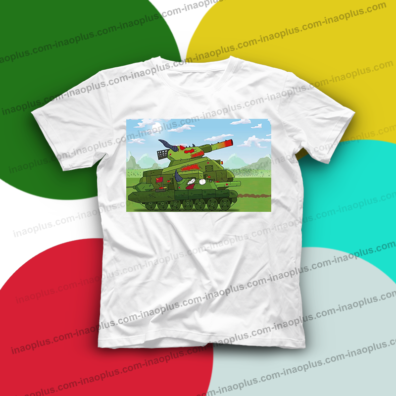 in áo hình xe tăng Cuộc xâm lược KV-44 - Phim hoạt hình về xe tăng