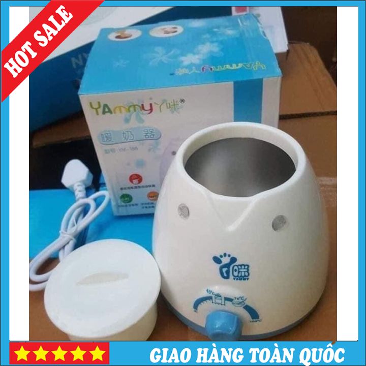 Máy hâm ủ nóng sữa yummy cho bé - máy hâm sữa ủ cháo cho bé yummy nhỏ gọn, dễ mang đi lại, tiện lợi, giúp hâm, ủ sữa, làm nóng nhanh, giữ nhiệt độ ổn định, không biến chất, đảm bảo sức khỏe cho bé