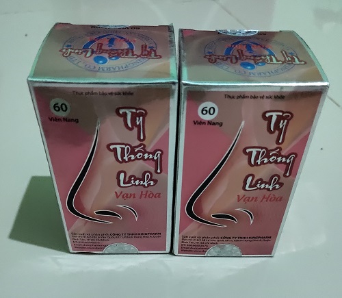 Tỷ thống linh Kingpharm - viêm xoang cấp, mãn tính - chai 60 viên