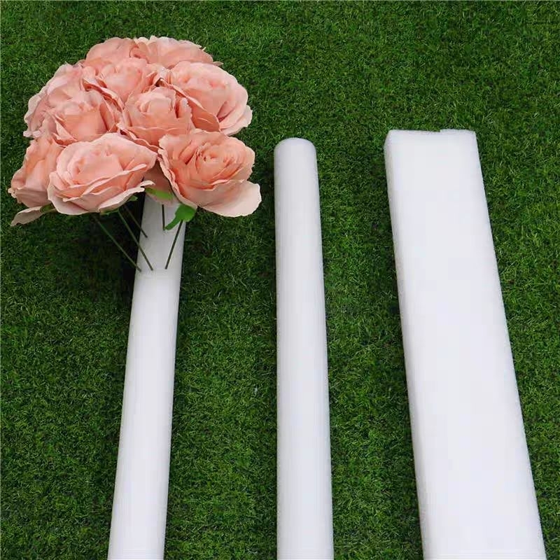 Xốp cây cắm hoa sáp 50cm phụ kiện bó hoa handmade