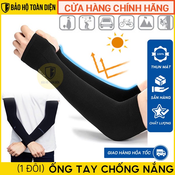 Ống tay chống nắng Aqua | Chống nắng chống nóng thun mát lạnh