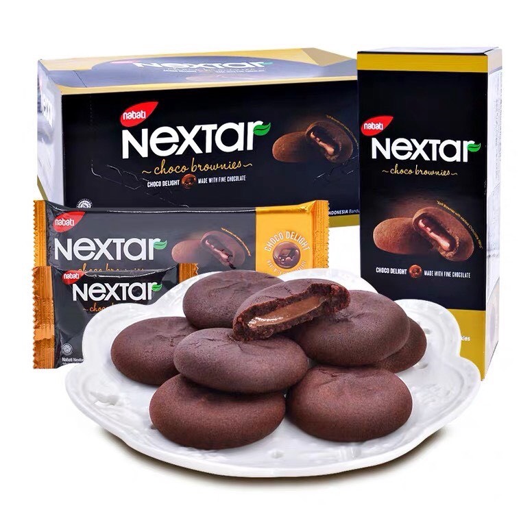 Bánh nextar sốt socola nabati - 1 hộp 112g