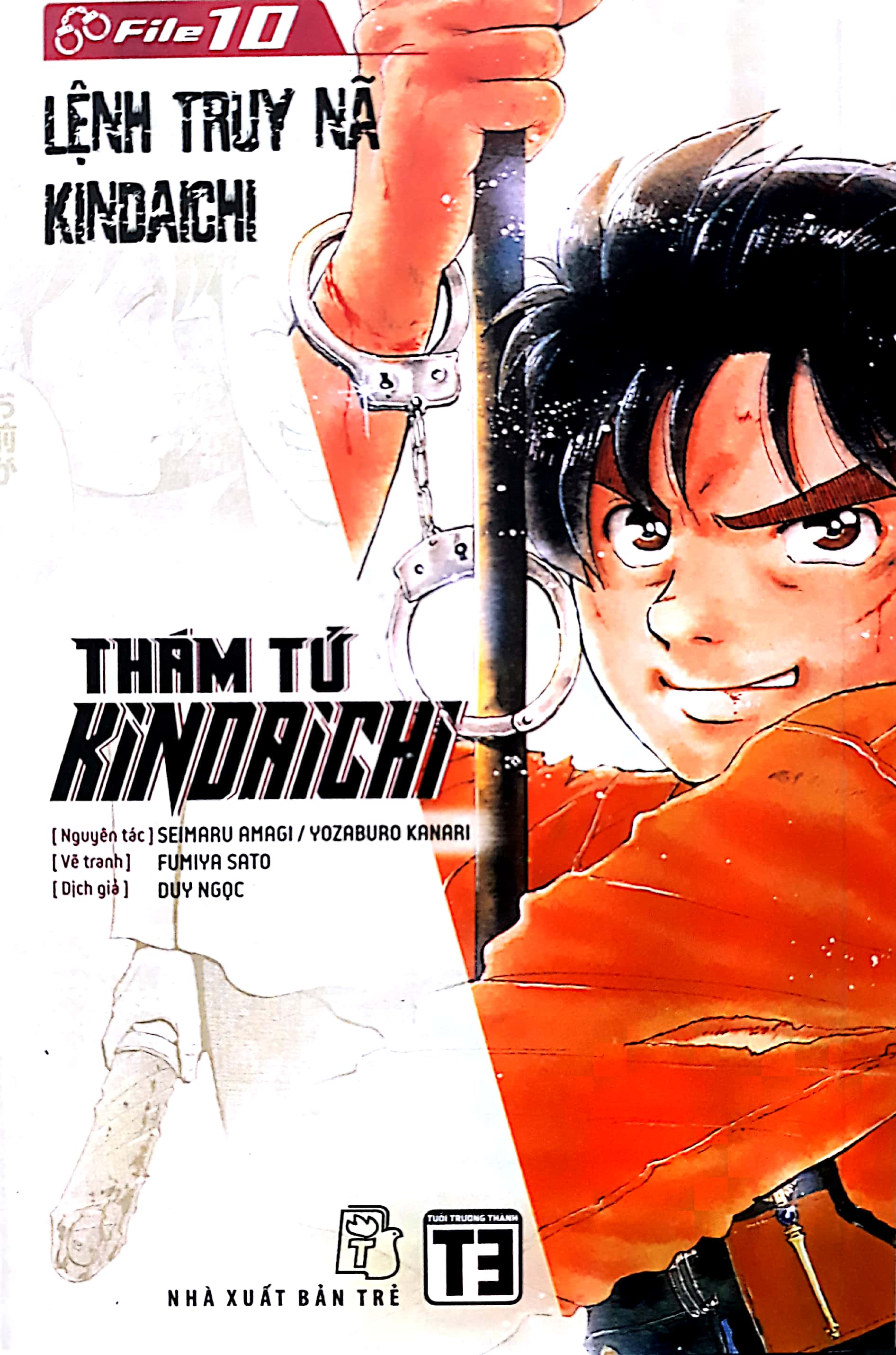 Fahasa - Thám Tử Kindaichi (Tập 10) - Lệnh Truy Nã Kindaichi