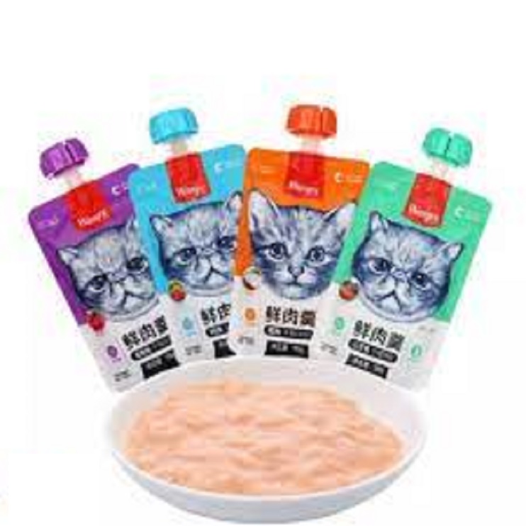 Súp thưởng wanpy nắp vặn 90g - súp thưởng chó mèo wanpy