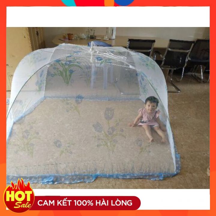 Màn chụp rút dây chống muỗi siêu dày siêu đẹp