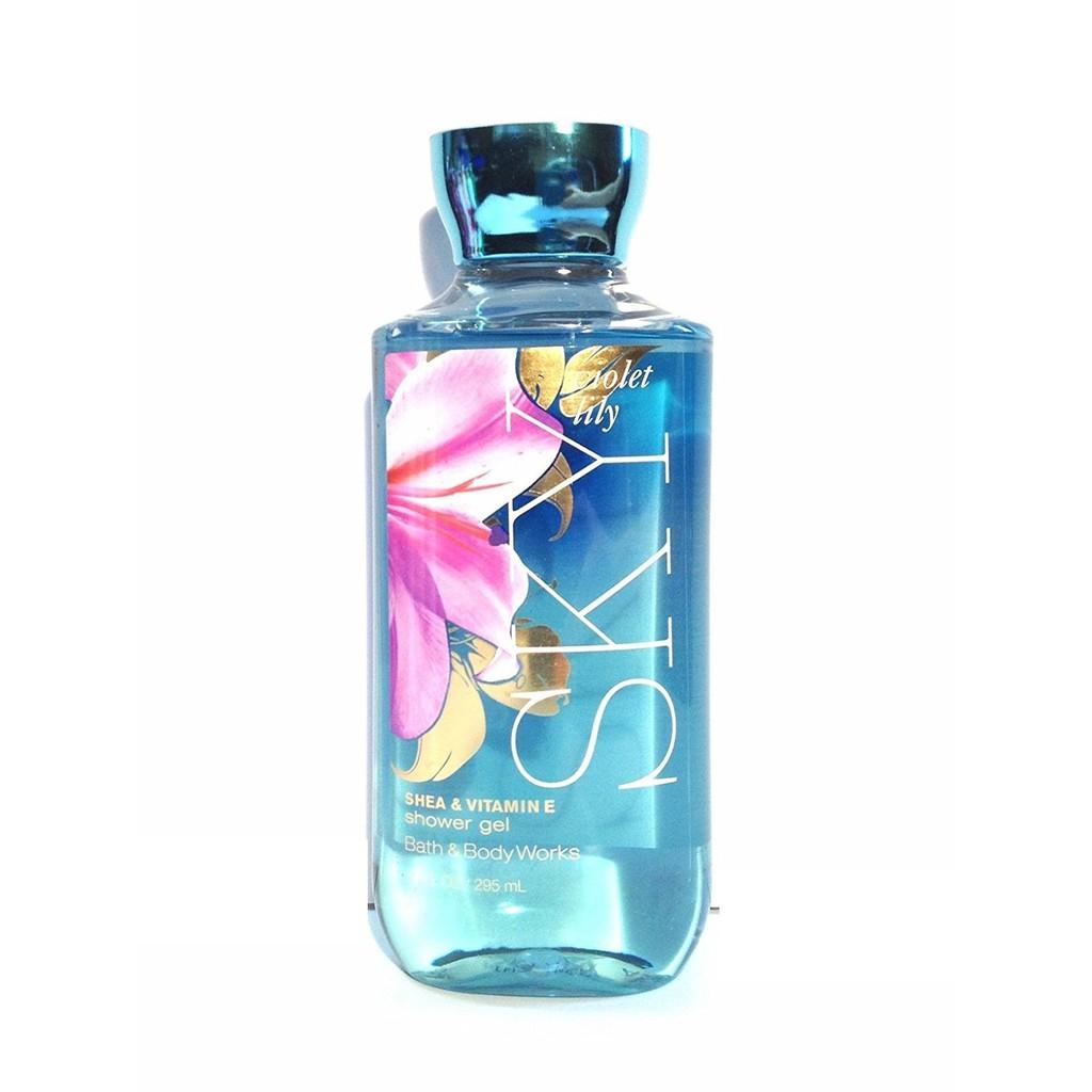 Sữa tắm Bath & Bodyworks Violet Lily Sky 295ml
